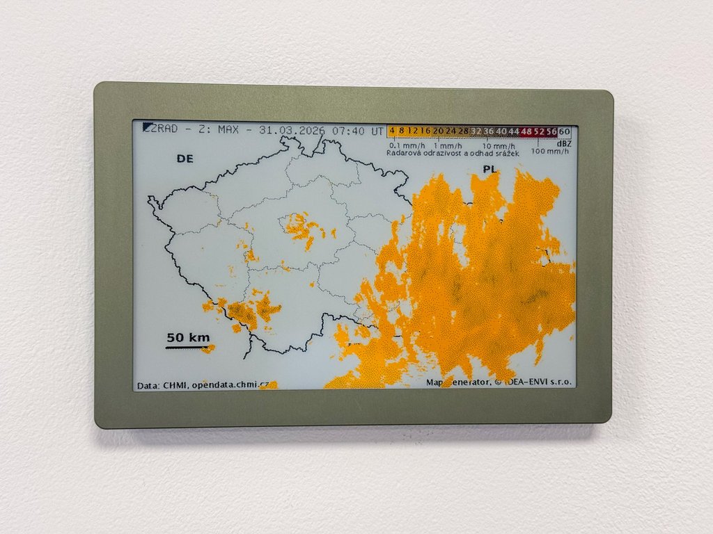 LaskaKit Live-7.x-Pro E-paper stavebnice s WiFi pro ” Živý obraz”