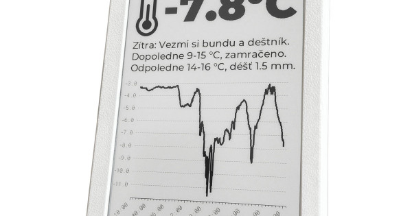 SVERIO PaperBoard černobílý 7.5" GDEY075T7